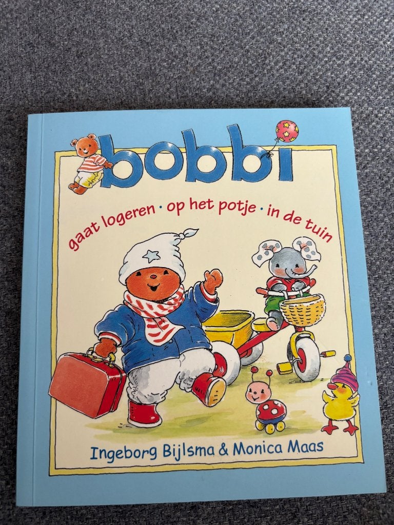 Boekje: Bobbi gaat logeren - op het potje - in de tuin, Boeken, Ophalen, Nieuw, Ingeborg Bijlsma & Monica Maas