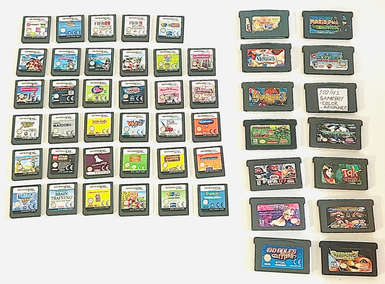 - 49 stuks NDS/GameBoy Advance -, 1 speler, Ophalen of Verzenden, Gebruikt, Vanaf 3 jaar