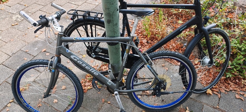 Fiets mountainbike, Fietsen en Brommers, Fietsen | Dames | Damesfietsen, Ophalen, Gebruikt, Velgrem, Gazelle