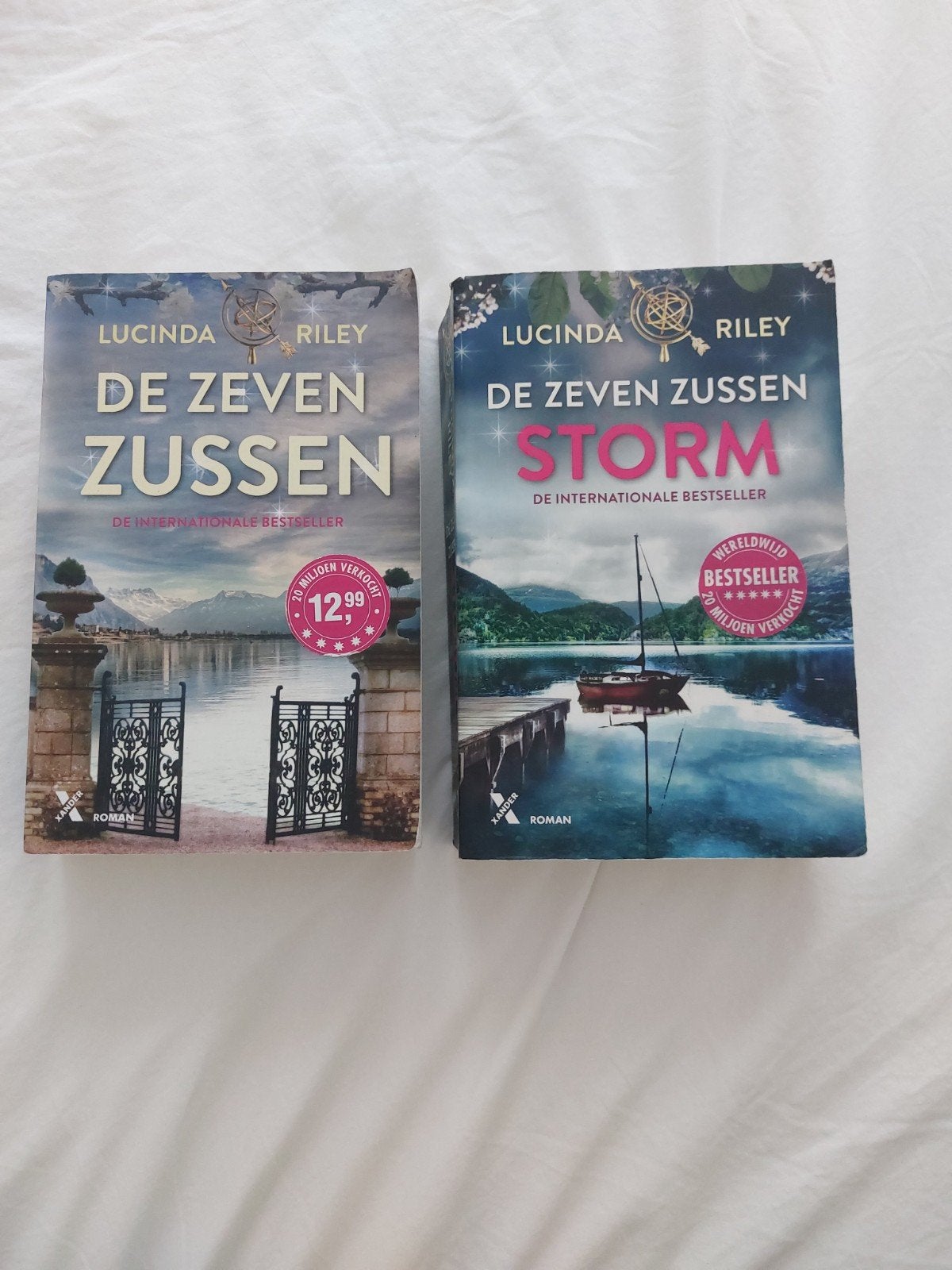 De Zeven Zussen 1 &2  (Lucinda Riley), Ophalen, Zo goed als nieuw, Lucinda Riley