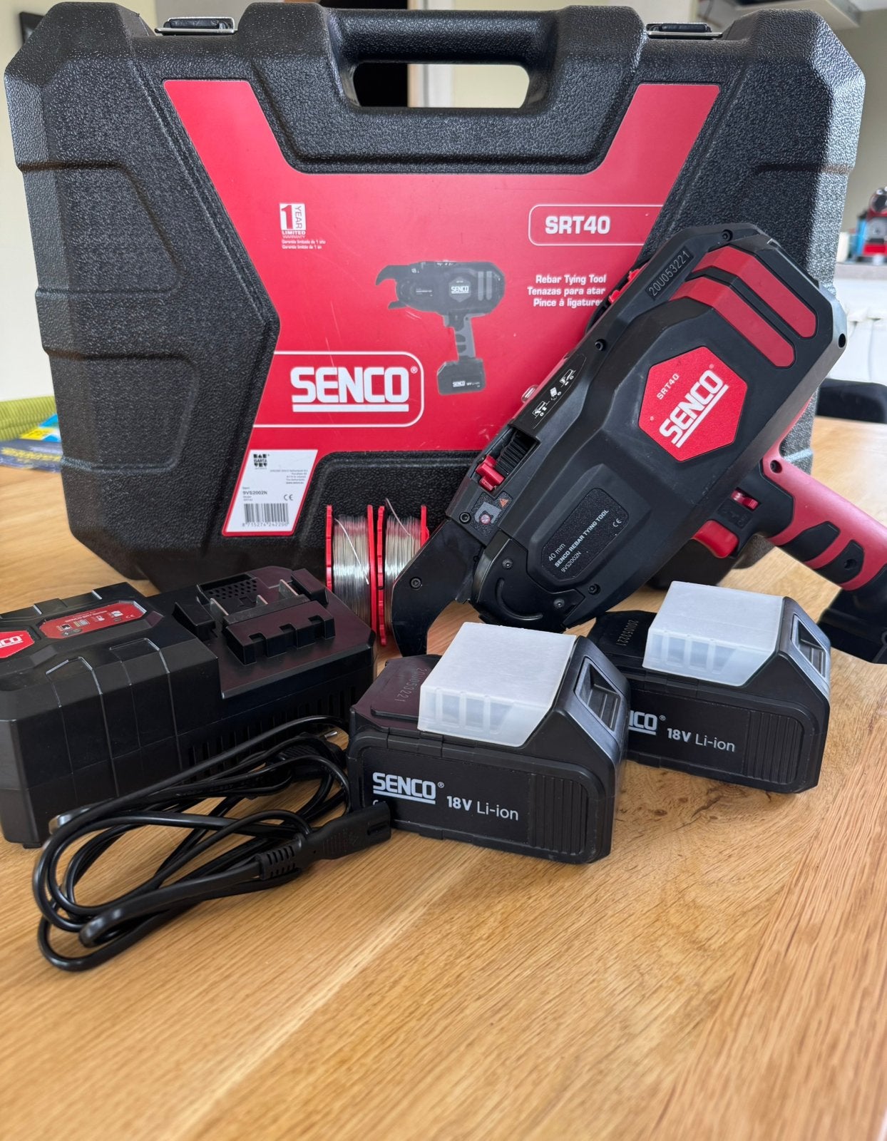 Senco SRT40 vlecht machine, Ophalen, Zo goed als nieuw, Overige typen