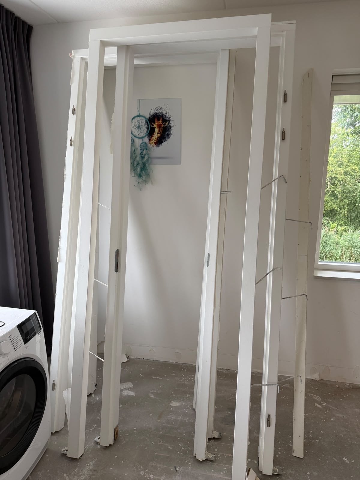 Deurkozijnen, 75 tot 150 cm, Gebruikt, Deurkozijn, Ophalen of Verzenden