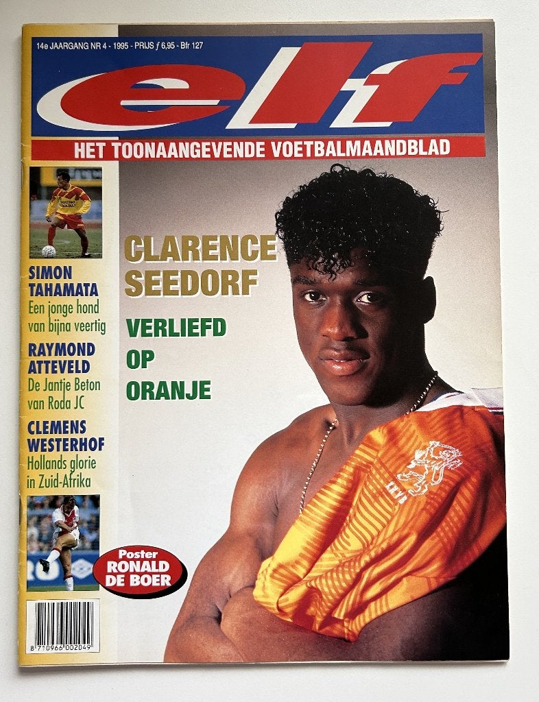 Voetbal Magazine ELF 1995 nr. 4, Ophalen of Verzenden, Zo goed als nieuw, Overige binnenlandse clubs, Boek of Tijdschrift