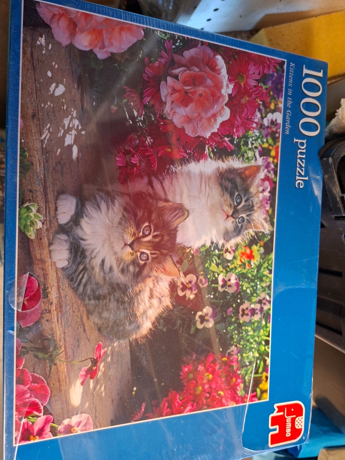 Jumbo 1000 stukjes puzzel - Kittens  (Nieuw), Ophalen of Verzenden, 500 t/m 1500 stukjes, Nieuw, Legpuzzel