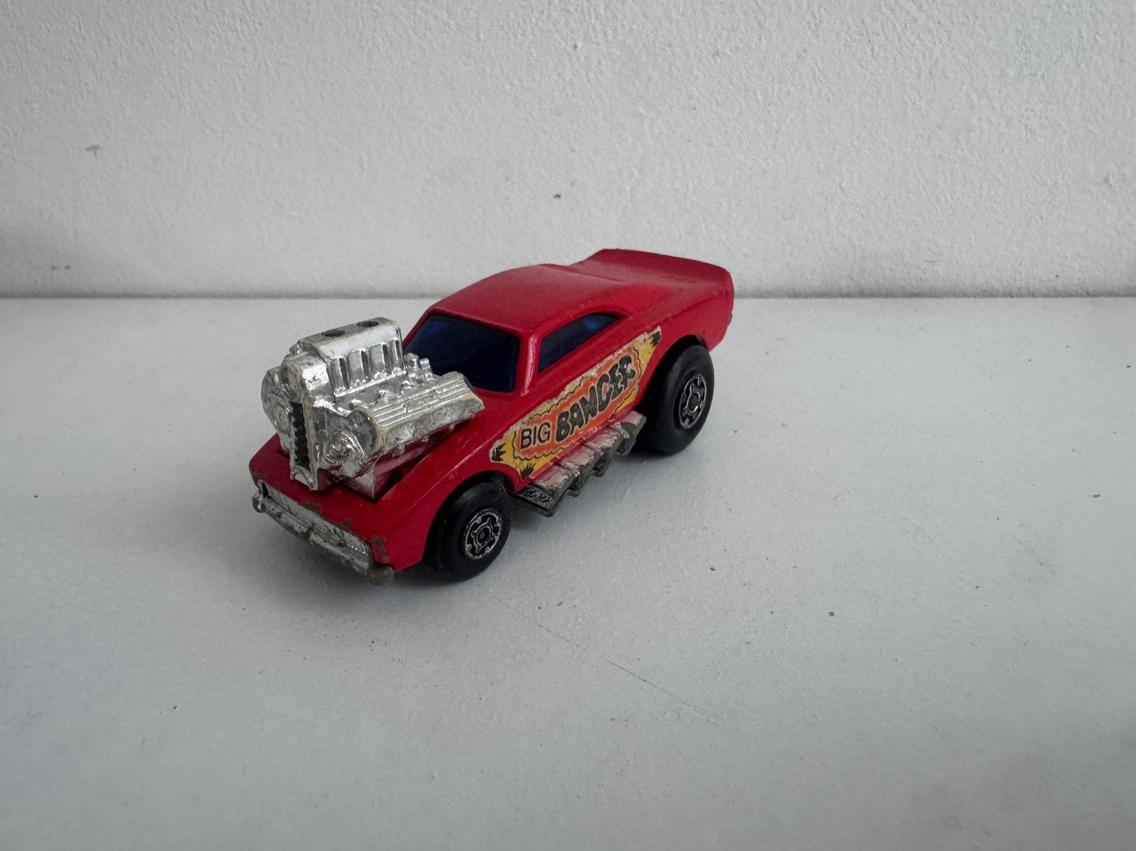 1:64 Big Banger Matchbox 1972 Rood, Ophalen of Verzenden, Gebruikt, Auto
