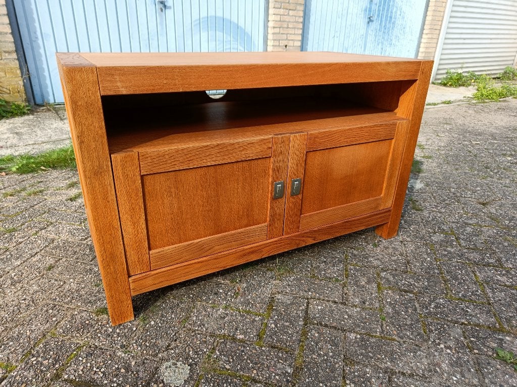 Goossens Prado TV-meubel – massief hout – zeer degelijk, Huis en Inrichting, Kasten | Televisiemeubels, Ophalen, 100 tot 150 cm