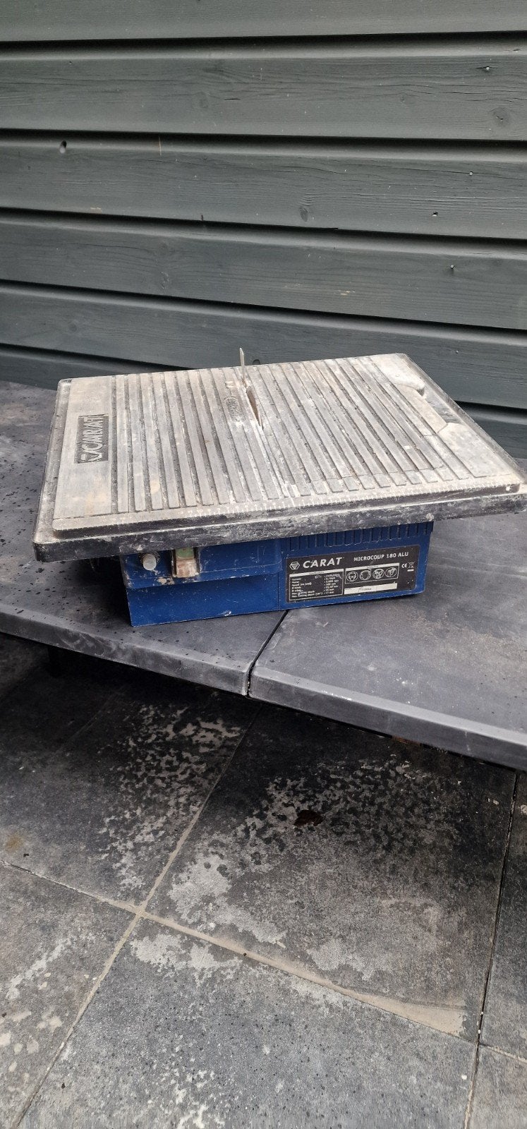 Carat Microcoup 180 ALU Diamant Zaagmachine, Gebruikt, Overige typen, Ophalen of Verzenden, 30 tot 70 mm