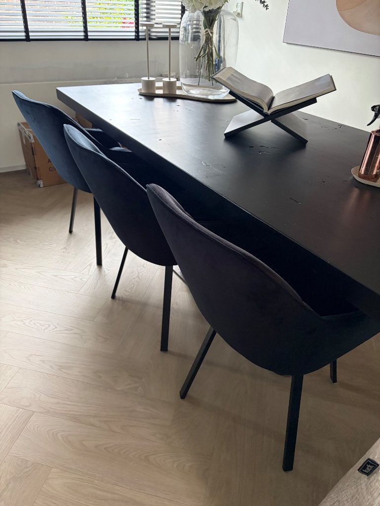 Eetkamer stoelen, Ophalen, Drie, Zwart, Zo goed als nieuw