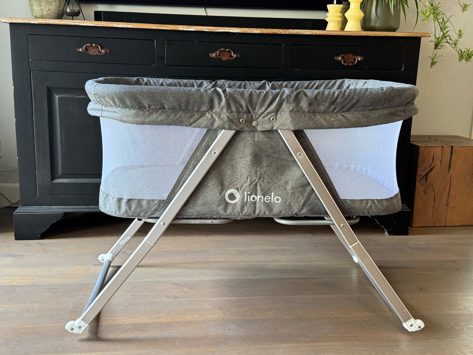 Lionelo Vera Wieg/Reisbedje met Extra Matras en Hor, Kinderen en Baby's, Babywiegjes en Ledikanten, Ophalen, Gebruikt, Wieg