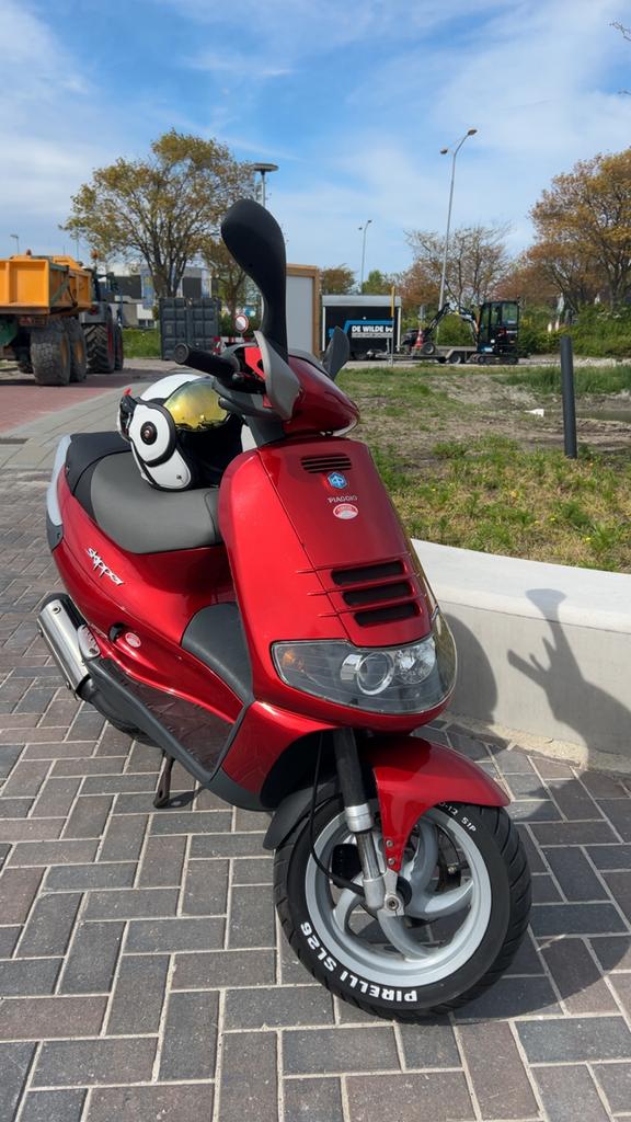 Piaggio Skipper LX met Duitse papieren - 11xxx km, Ophalen, Gebruikt, Overige modellen, Maximaal 45 km/u