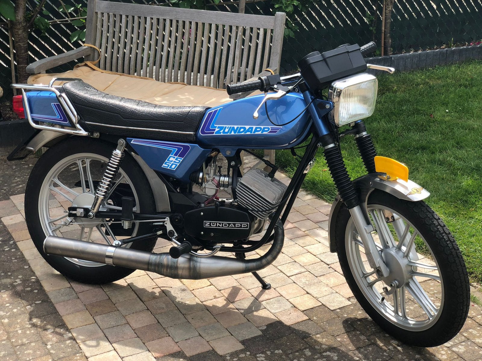 Zundapp 448 sprinter 15,3 pk motor kenteken, Ophalen, Overige modellen, 70 cc, Zo goed als nieuw