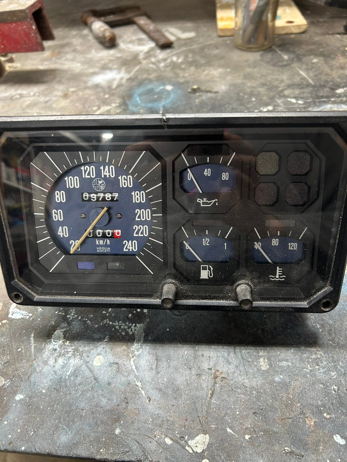 Alfa Romeo Alfetta Gt(v) dashboard instrumenten, Ophalen of Verzenden, Gebruikt, Alfa Romeo