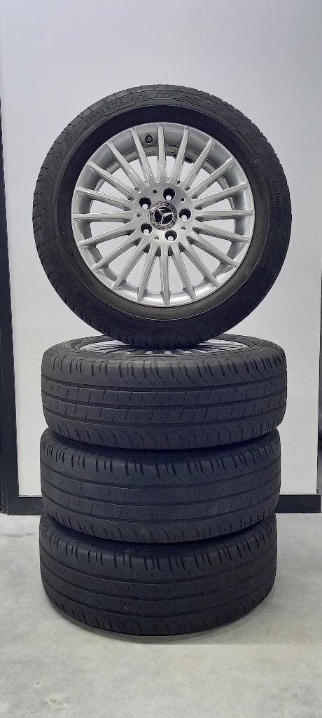 Vito 17'' Multispaaks velgen met zomerbanden, Ophalen, Velg(en), 17 inch, Bestelwagen