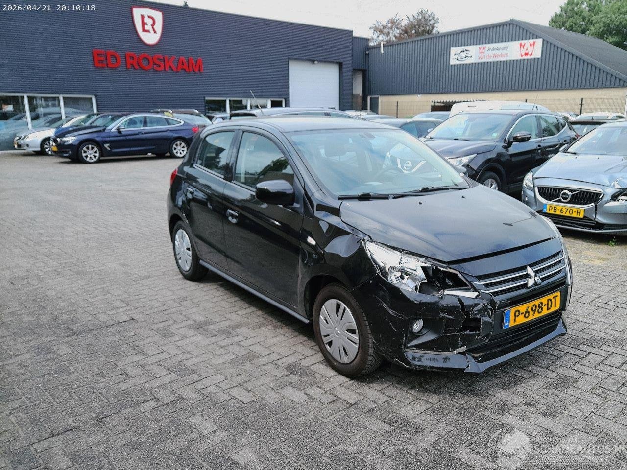 Mitsubishi Space Star 1.2 COOL+ (bj 2022), Overige carrosserieën, Zwart, Handgeschakeld, Mitsubishi