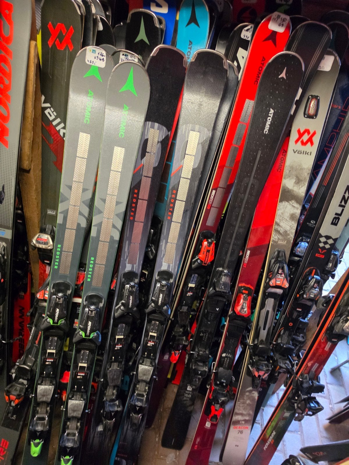 176cm ATOMIC REDSTER X9 WB WIDE BODY 1200€  BEST ATOMIC, 160 tot 180 cm, Ophalen of Verzenden, Zo goed als nieuw, Carve