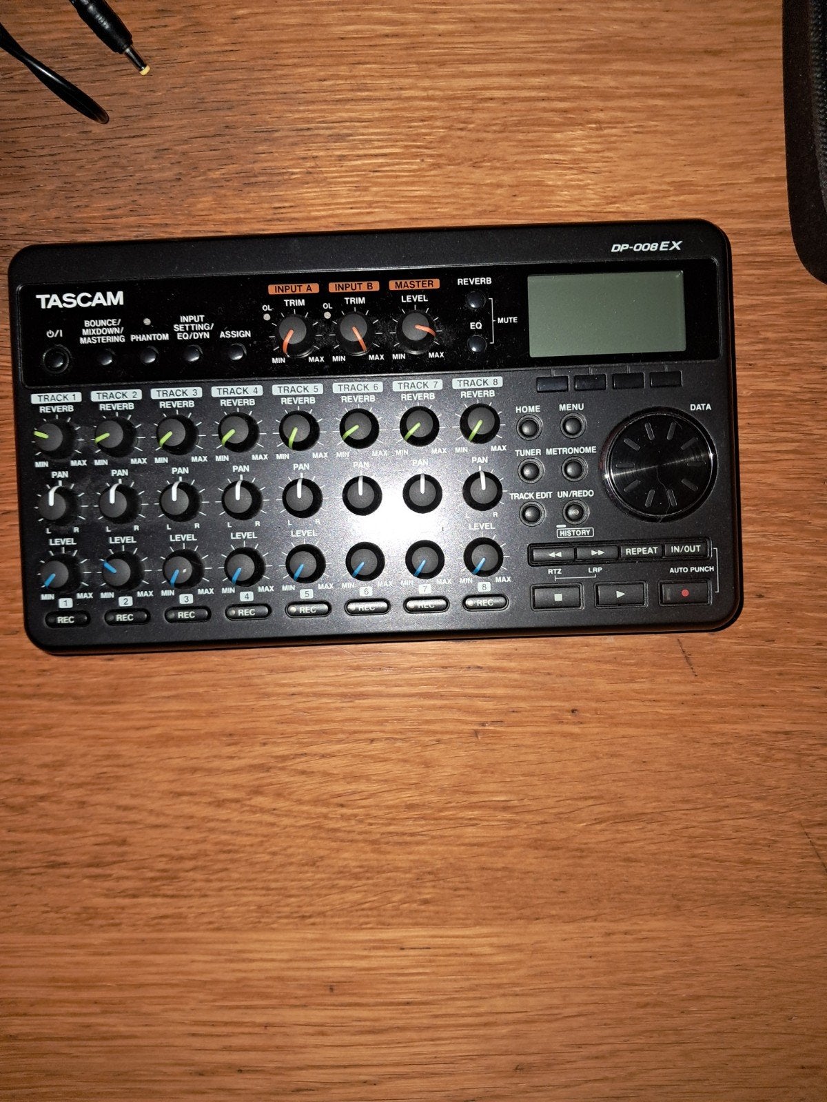 Tascam DP-008EX Digitale Multitrack Recorder, Ophalen of Verzenden, Gebruikt, 5 tot 10 kanalen, Microfooningang