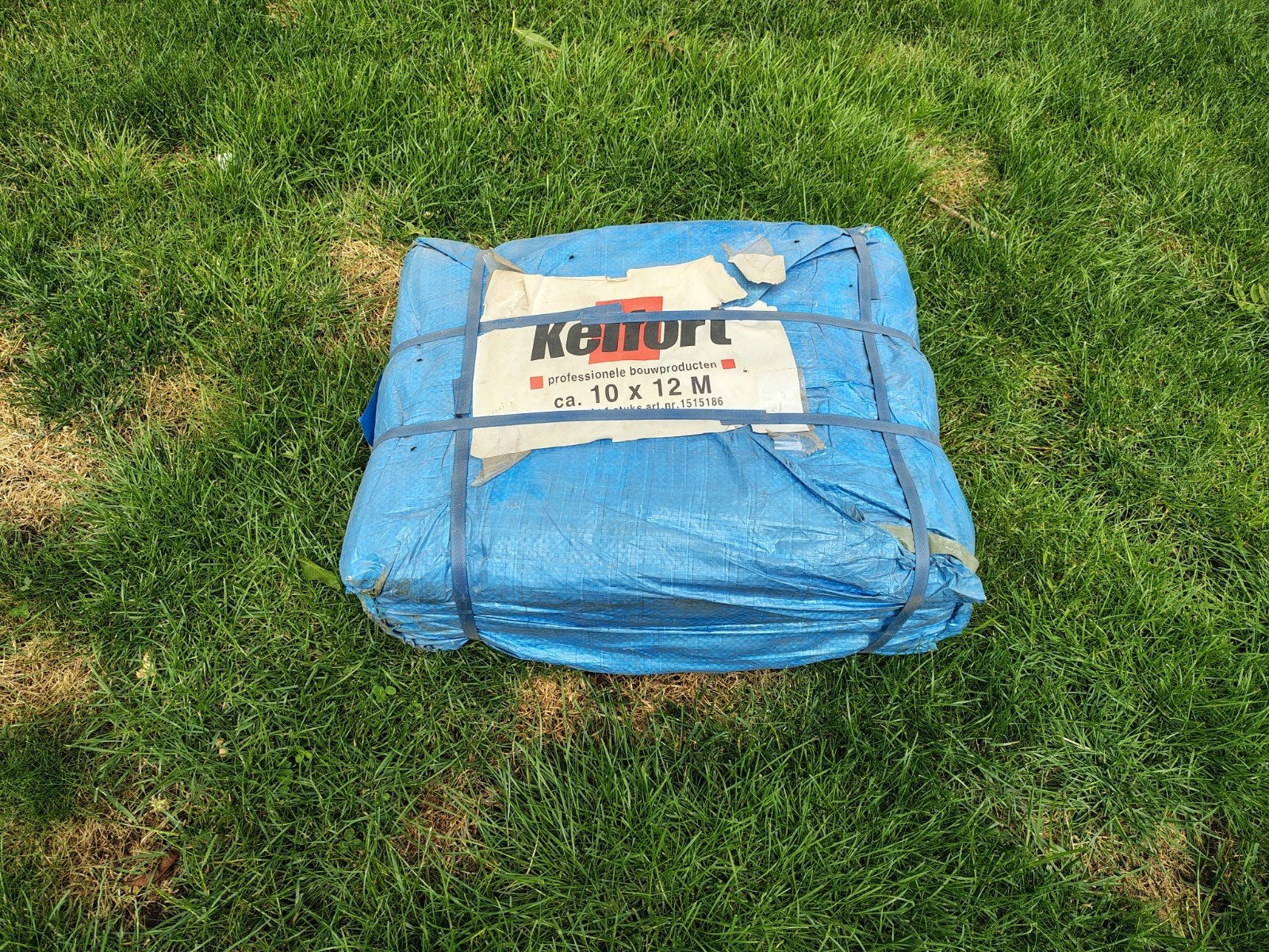 NIEUW Kelfort afdekfolie 10x12m - Ongebruikt, Ophalen, Nieuw, 15 m² of meer, Folie