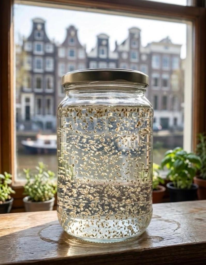 Watervlooien vers!! Amsterdam Centrum, Vis