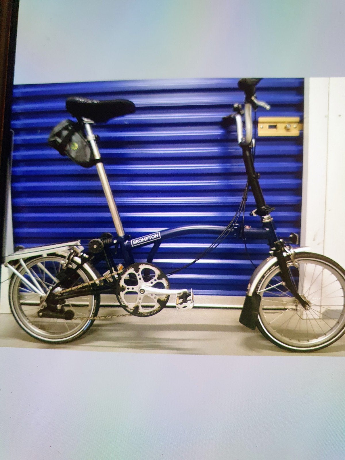 Brompton vouwfietsen 6 versnellingen Compact en handig voor, Ophalen, Gebruikt, Brompton, 16 tot 18 inch