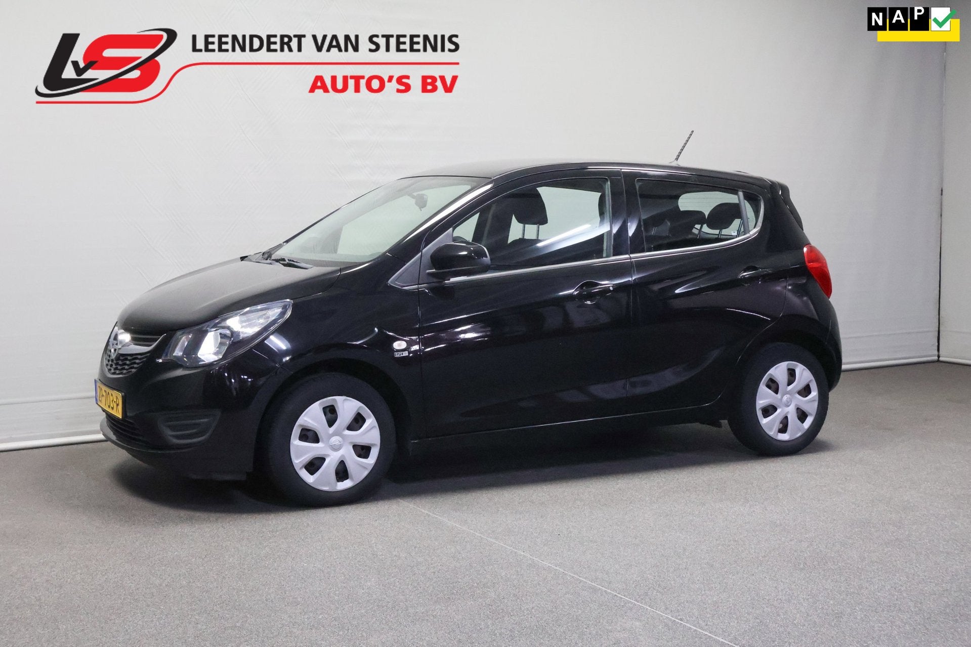 Opel KARL 1.0 ecoFLEX 120 Jaar Edition, Auto's, Opel, 839 kg, Gebruikt, Euro 6, Zwart