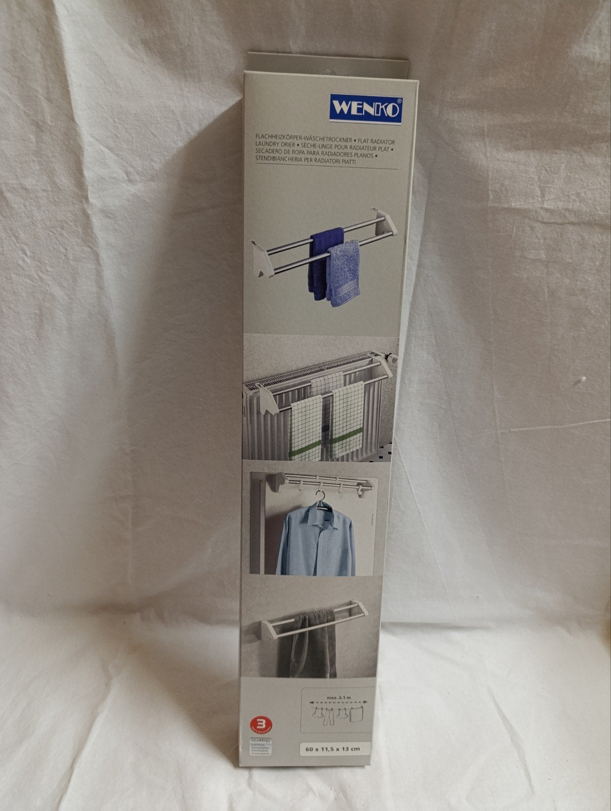 Wenko Radiator Droogrek - Plat Radiator Droogrek, Ophalen of Verzenden, Nieuw