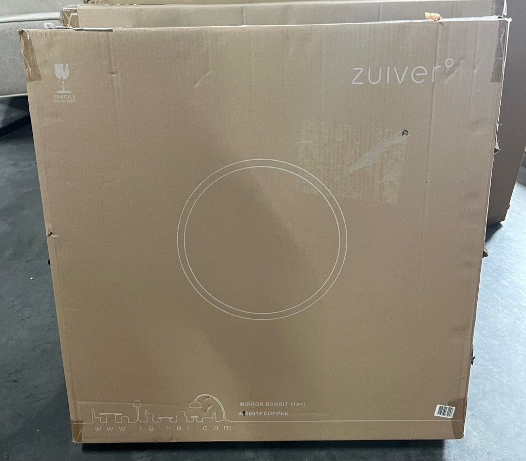 Zuiver spiegel Bandit copper | Van €179, nu, Minder dan 50 cm, Rond, Nieuw, Ophalen of Verzenden
