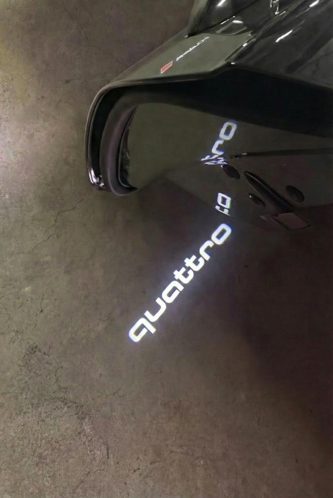 Audi Quattro Deurlichten / Instapverlichting, Auto diversen, Tuning en Styling, Ophalen of Verzenden
