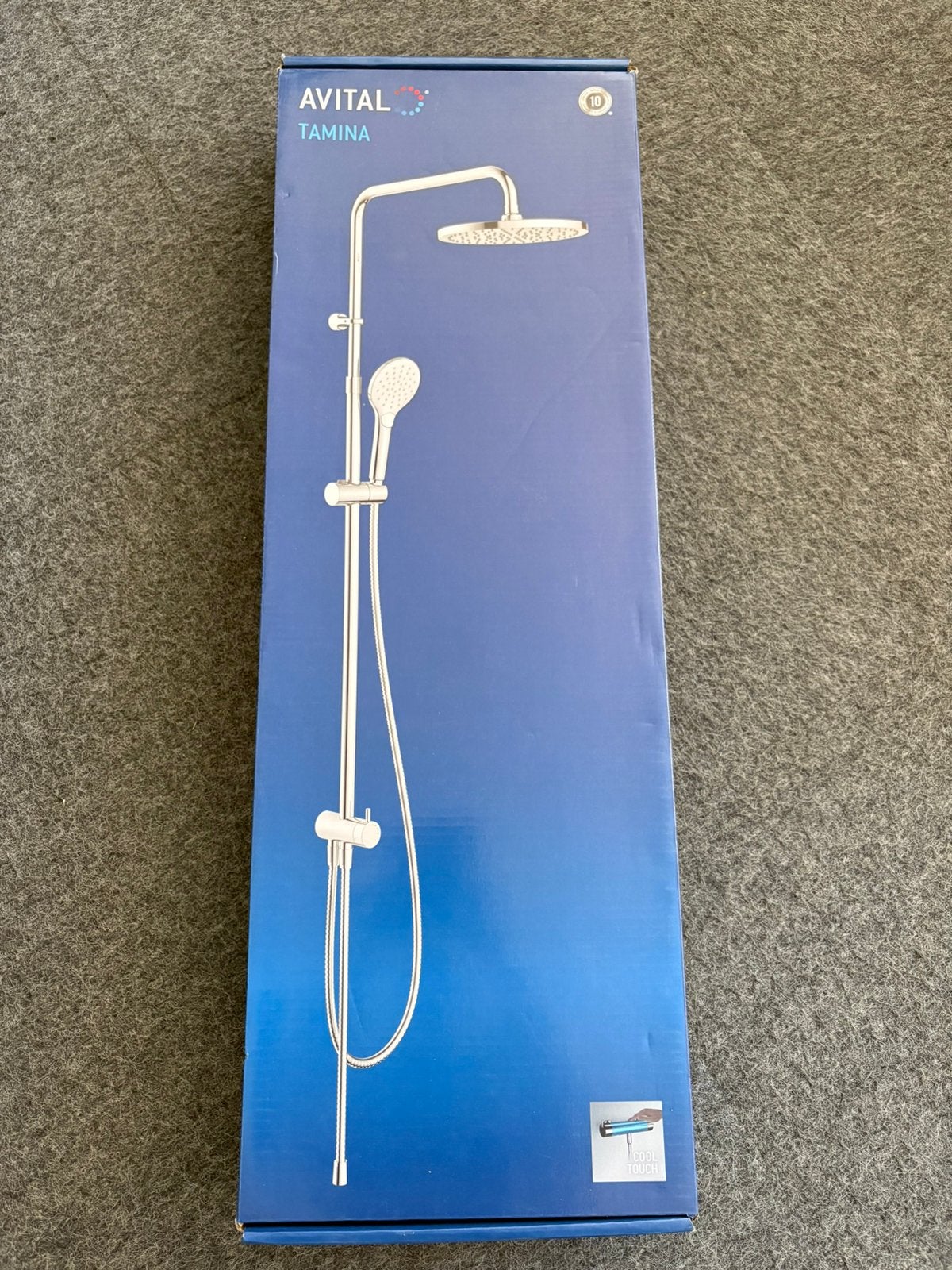 Regendouches opbouw set t.b.v. standaard douche mengkraan, Ophalen of Verzenden, Nieuw, Chroom, Douche