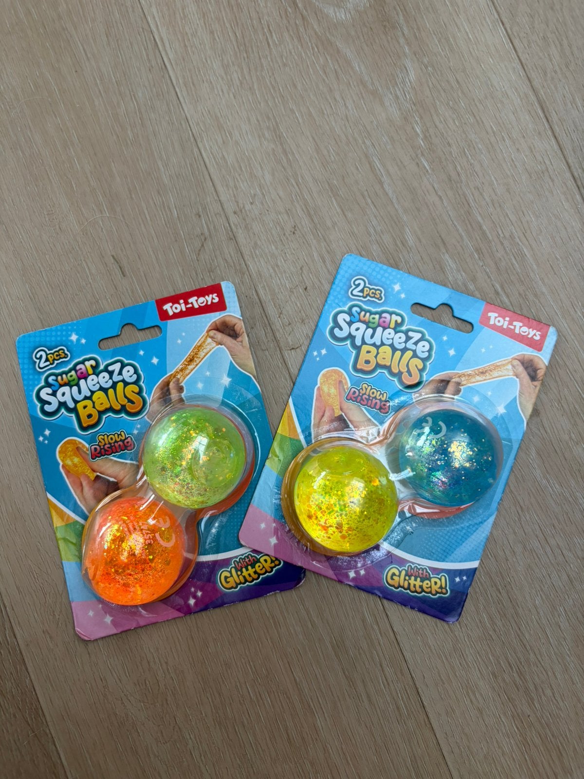 Toi Toys Fun Knijpbal Suiker Ø4cm 2 stuks, Ophalen of Verzenden, Nieuw