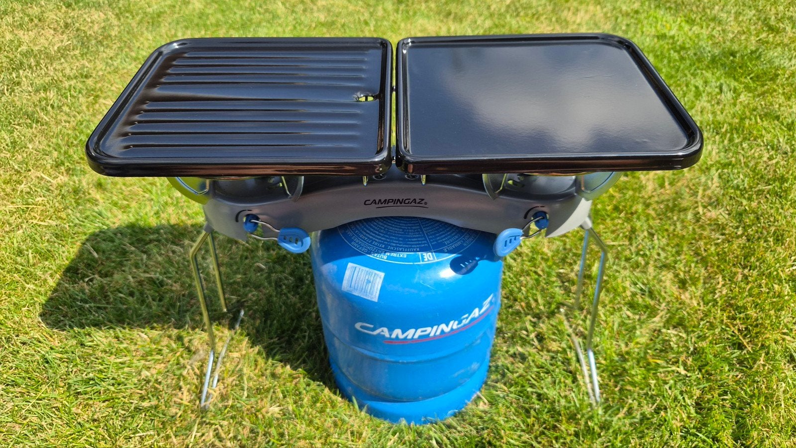 Campingaz Camping Duo R Grill R, Ophalen of Verzenden, Zo goed als nieuw