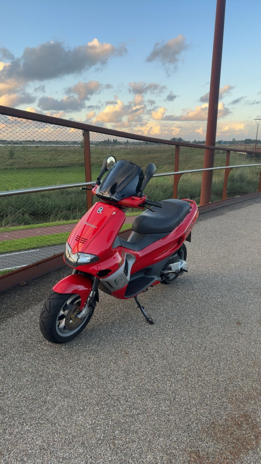 Gilera runner 50cc, Ophalen