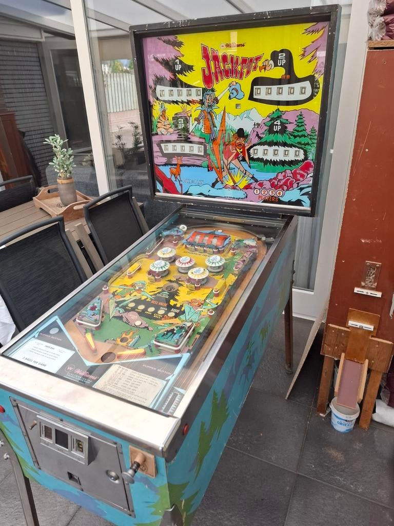 Williams jackpot 1971, Ophalen, Gebruikt, Mechanisch, Williams