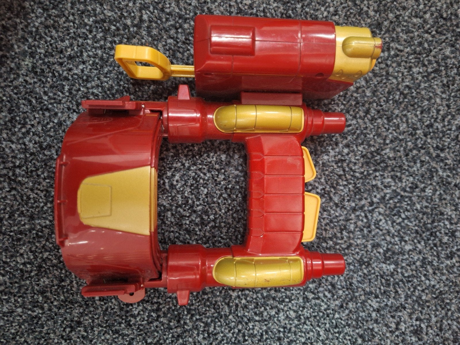 Hasbro Marvel Iron Man Slide Blast Armor, model B5785 Speelg, Ophalen of Verzenden, Gebruikt