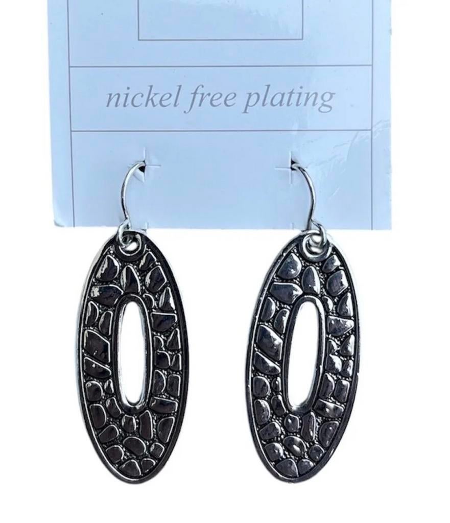 Oorbellen mkm design, Ophalen of Verzenden, Nieuw, Zilver, Hangers