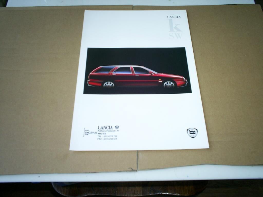 Lancia K SW 8 / 1996 8 pag., Verzenden, Zo goed als nieuw, Overige merken