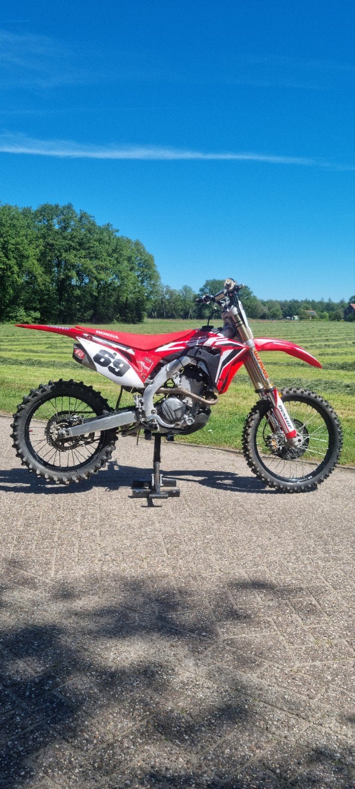 Honda CRF250R 2019, Ophalen of Verzenden, Zo goed als nieuw, Honda