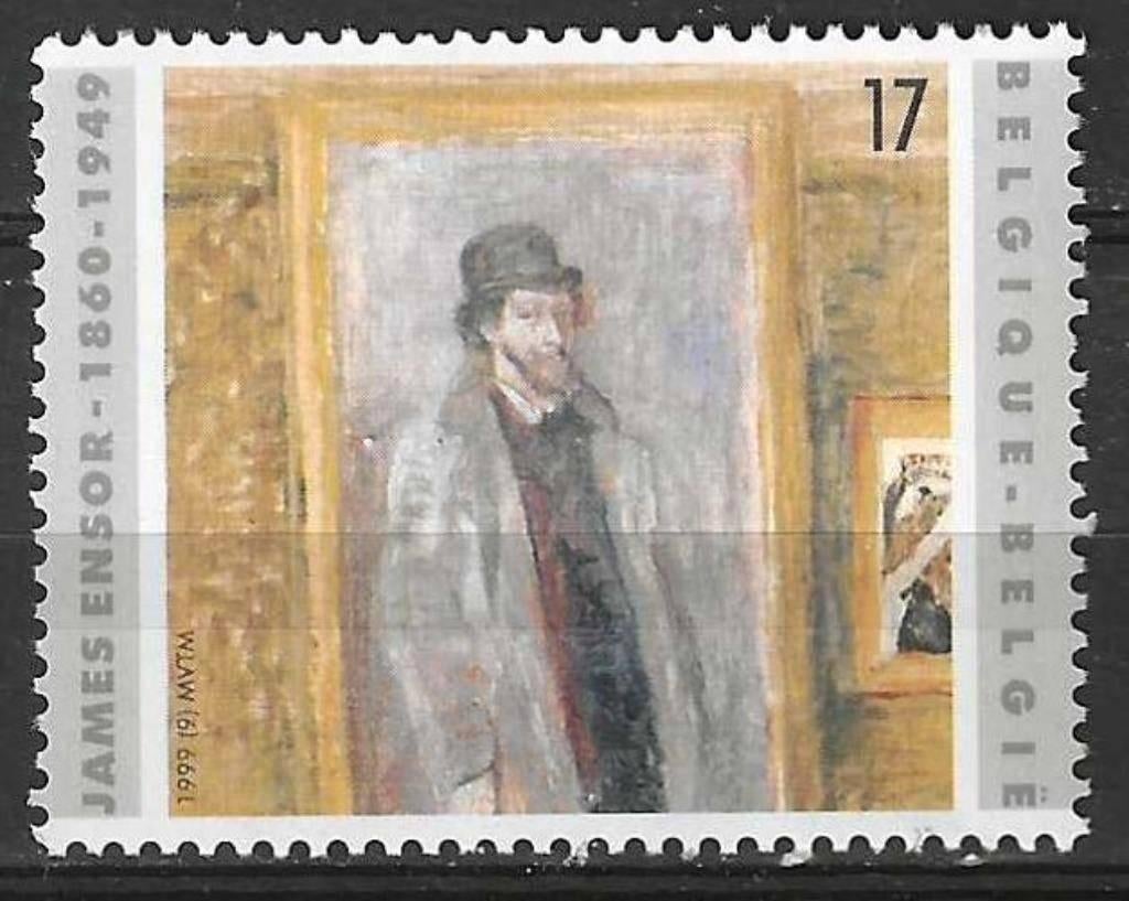 Belgie 1999 - Yvert/OBP 2822 - James Ensor (PF), Postzegels en Munten, Verzenden, Postfris, Kunst