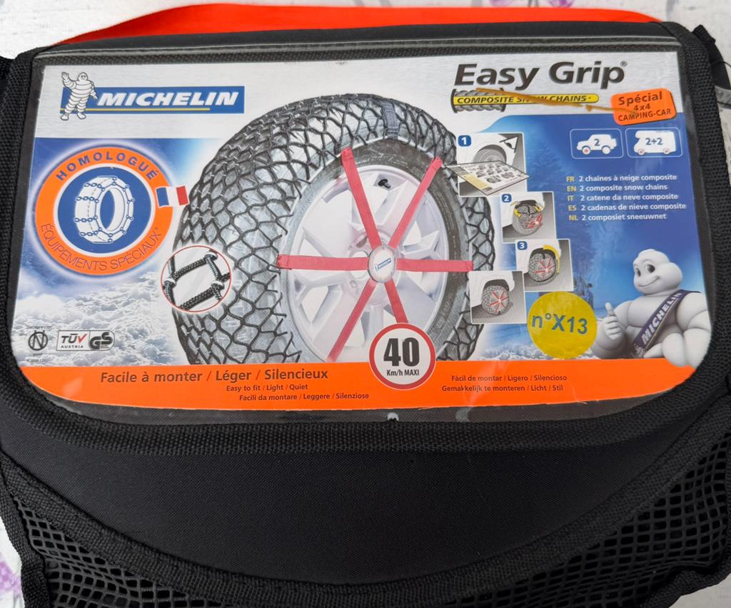 Kunststof Michelin Easygrip X13 sneeuwketingen, Auto diversen, Sneeuwkettingen, Ophalen of Verzenden, Nieuw