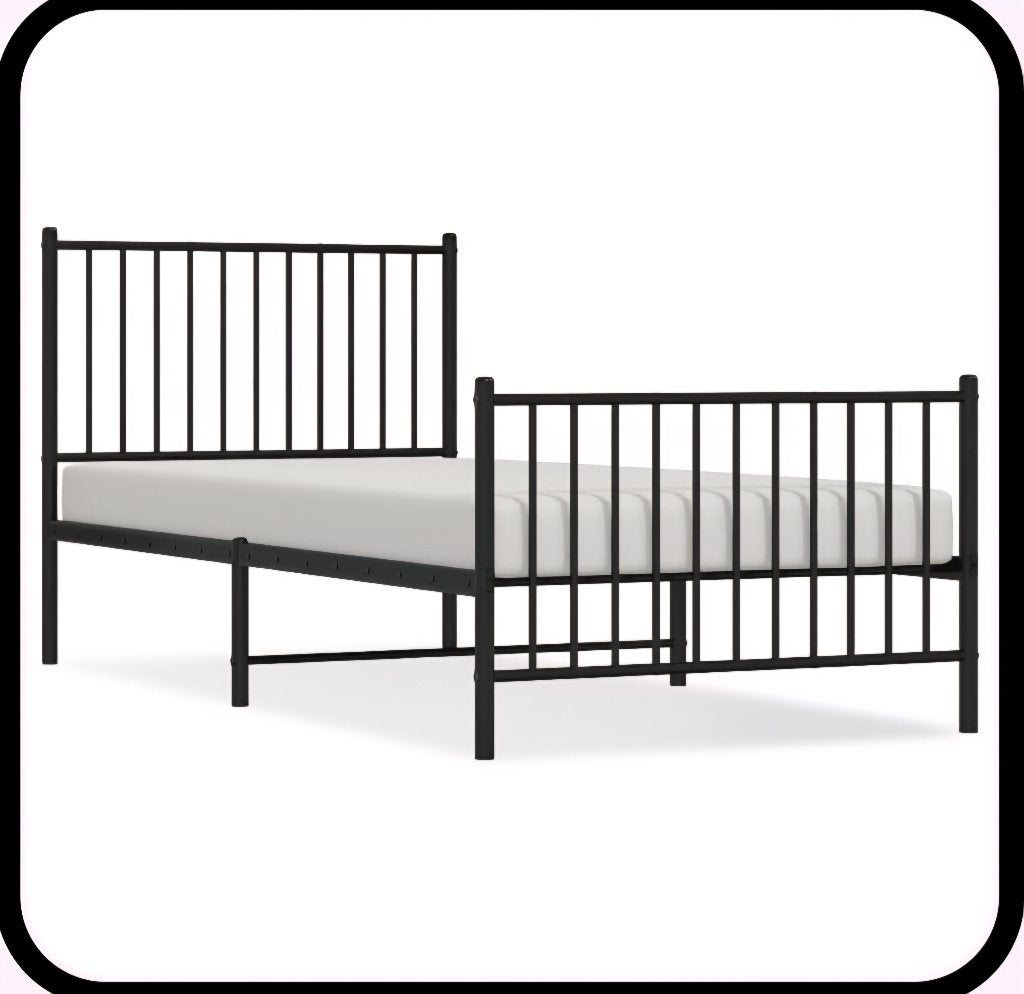 Bedframe 90200, Kinderen en Baby's, Kinderkamer | Bedden, Ophalen, 85 tot 100 cm, Zo goed als nieuw, Matras