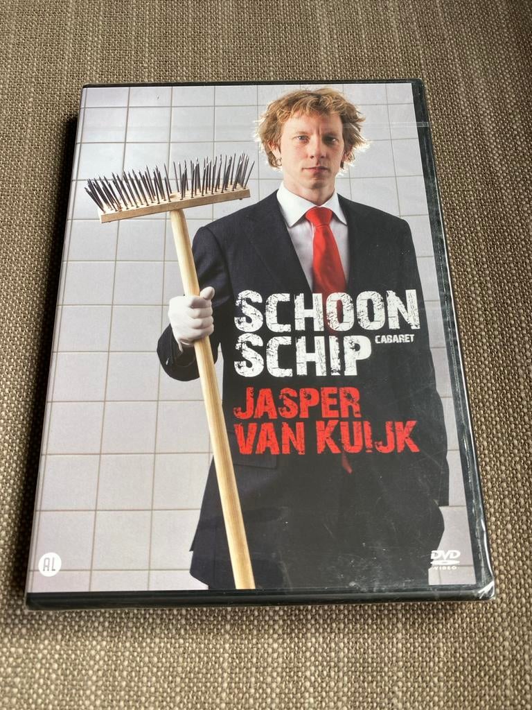 Jasper van Kuijk - Schoon Schip (Cabaret DVD), Alle leeftijden, Ophalen of Verzenden, Nieuw in verpakking, Stand-up of Theatershow