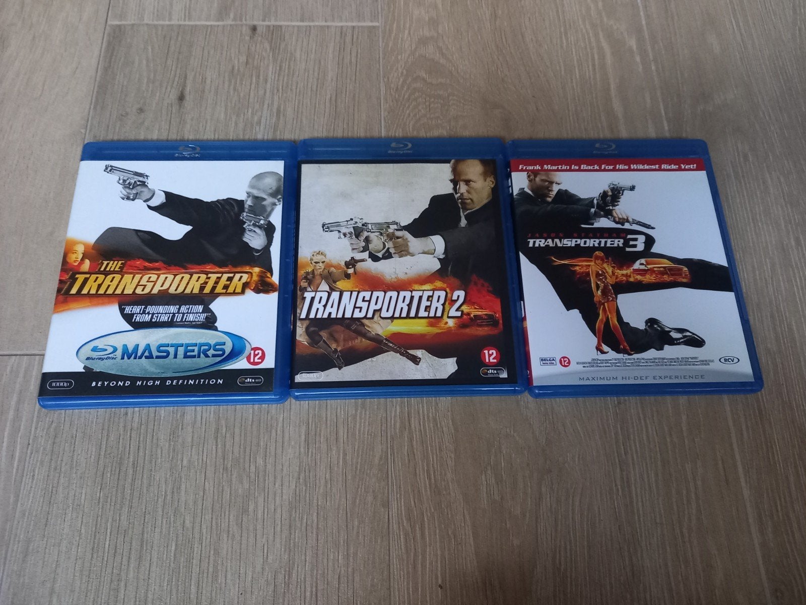 The Transporter trilogie origineel, Cd's en Dvd's, Ophalen of Verzenden, Zo goed als nieuw, Actie