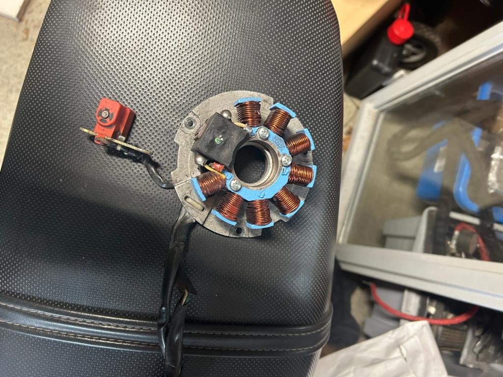 180cc lc ontsteking compleet, Ophalen of Verzenden, Zo goed als nieuw, Blok