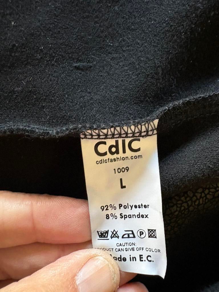Zwart jasje Creme de la Creme maat L, Kleding | Dames, Zwart, Maat 42/44 (L), Ophalen of Verzenden, Zo goed als nieuw