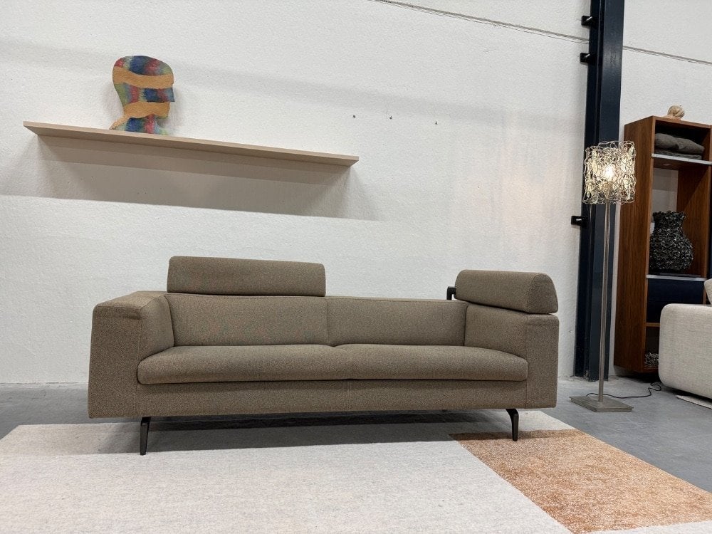 Leolux Horatio 3 Zits Bank loft stof Design 220, Ophalen, Leolux, Info@leolux.nl, Driepersoons