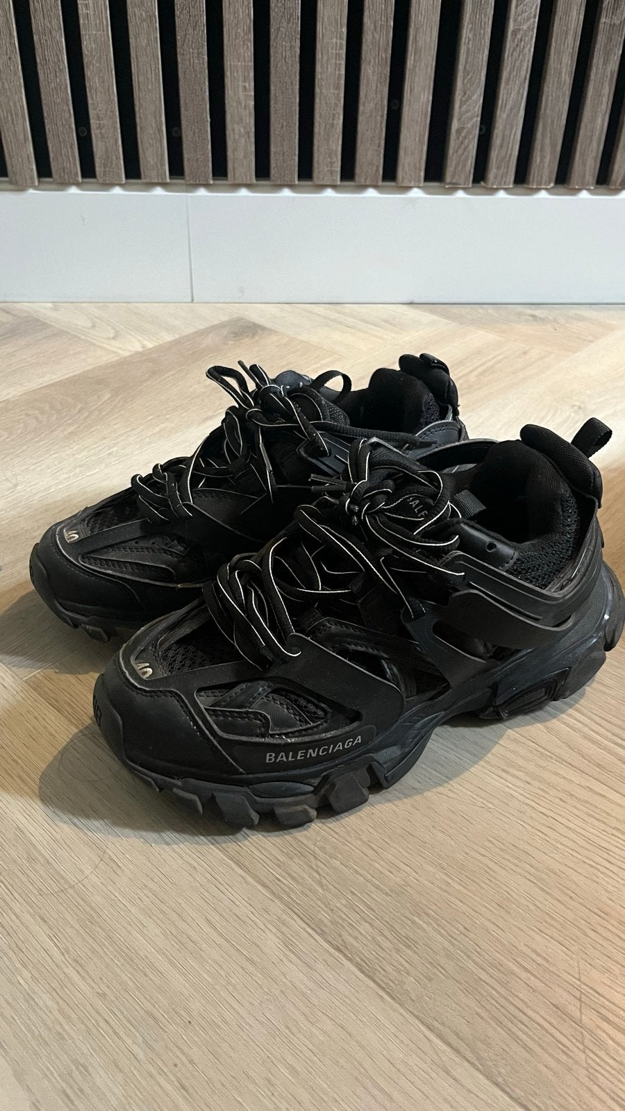 Balenciaga Track Sneakers Zwart Maat 40, Kleding | Heren, Schoenen, Ophalen, Gedragen, Zwart, Sneakers of Gympen