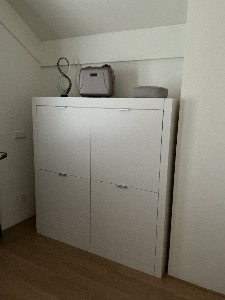 Kast wit Pastoe, Ophalen, 100 tot 150 cm, Zo goed als nieuw, Overige houtsoorten