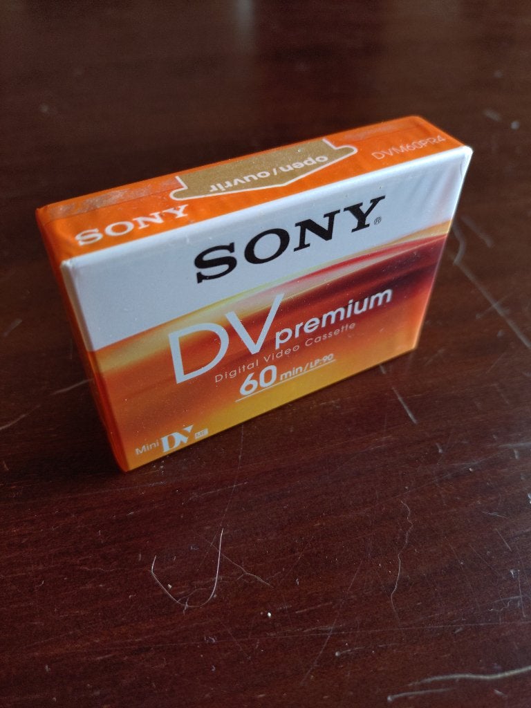 Sony MiniDV Cassette (nog FACTORY SEALED) Ongeopend, Ophalen of Verzenden, Overige soorten, (Video)band