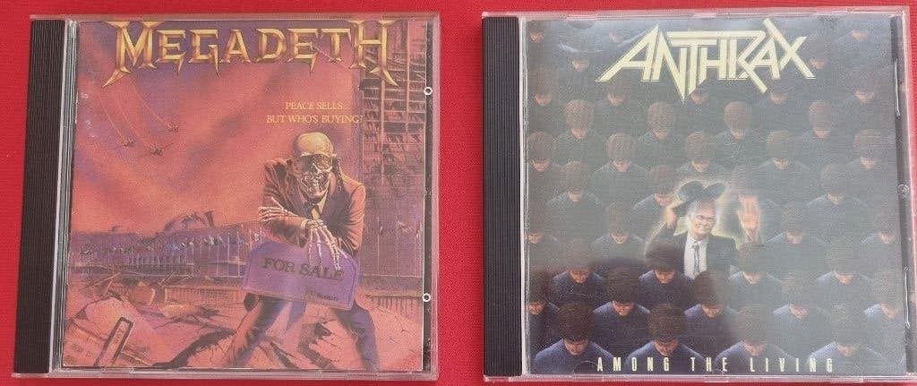 Megadeth - Anthrax 2CDs, Cd's en Dvd's, Ophalen of Verzenden, Zo goed als nieuw, Thrash metal, Album