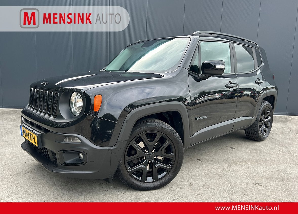 Jeep Renegade 1.6 E-Torq Night Eagle II NAVI CRUISE ECC LMV, Auto's, Jeep, Gebruikt, 4 cilinders, Zwart, Origineel Nederlands