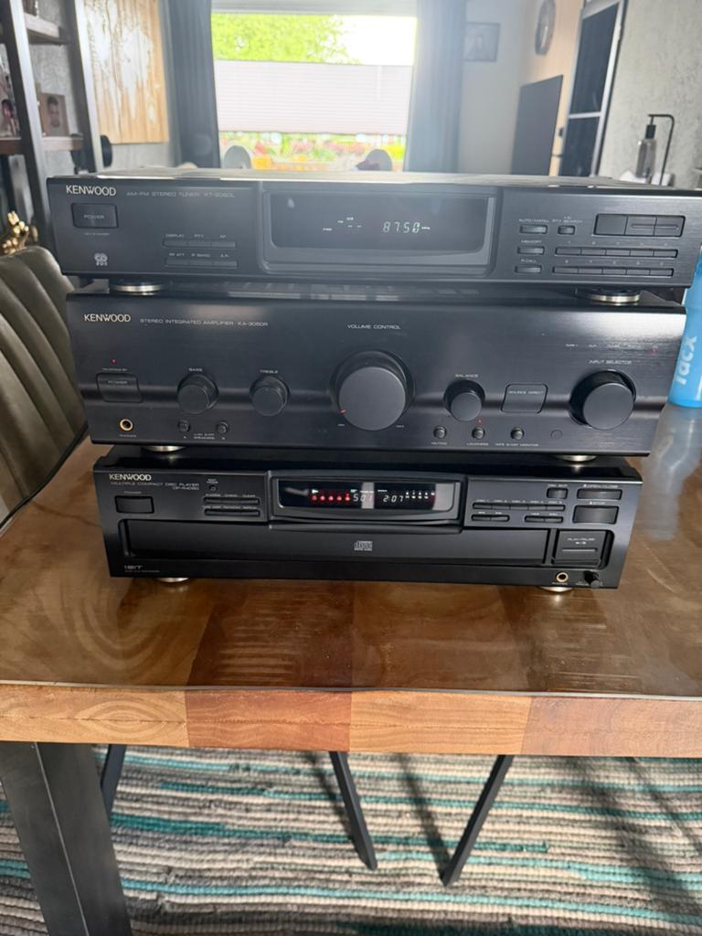 Kenwood stereo installatie losse componenten, Ophalen of Verzenden, Zo goed als nieuw, Overige merken, Losse componenten